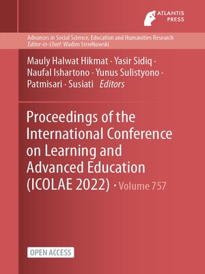 cover image of Proceedings of the International Conference on Learning and Advanced Education (ICOLAE 2022)
